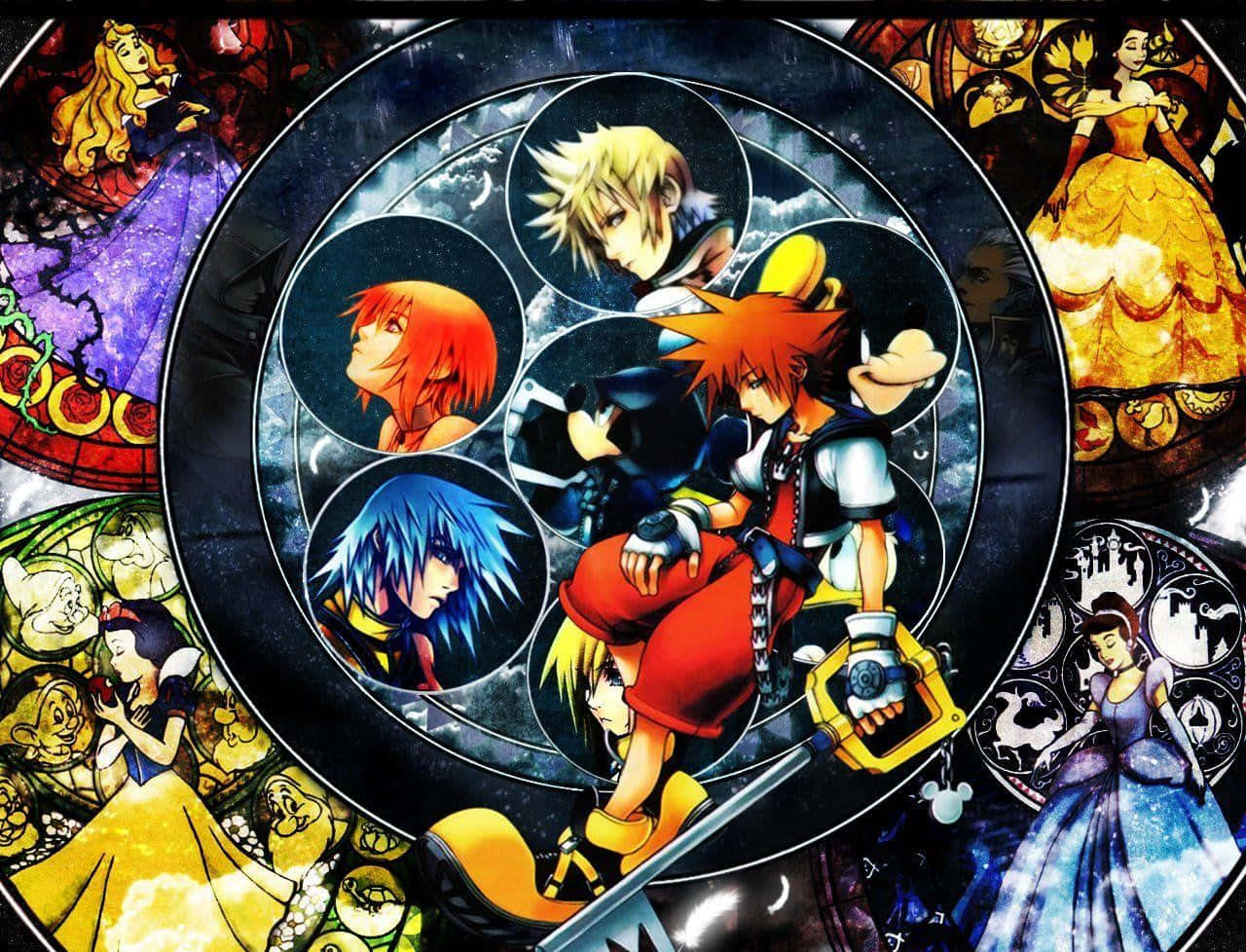 Rikuel Maestro De La Llave Espada En Kingdom Hearts. Fondo de pantalla