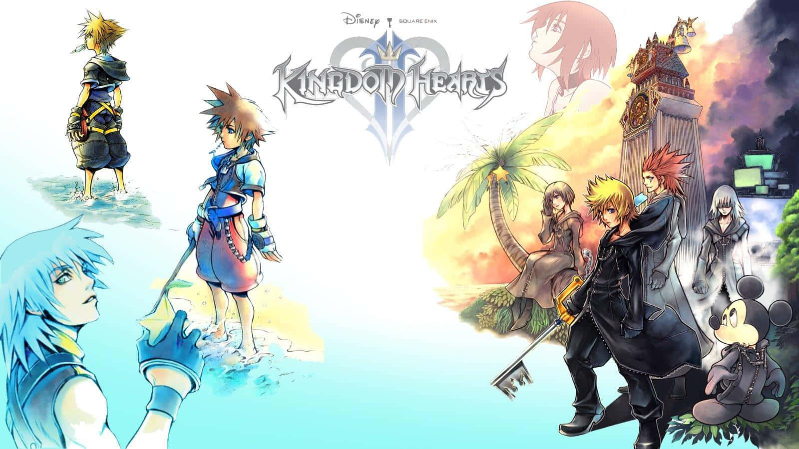Rikudestacándose En El Mundo De Kingdom Hearts Fondo de pantalla