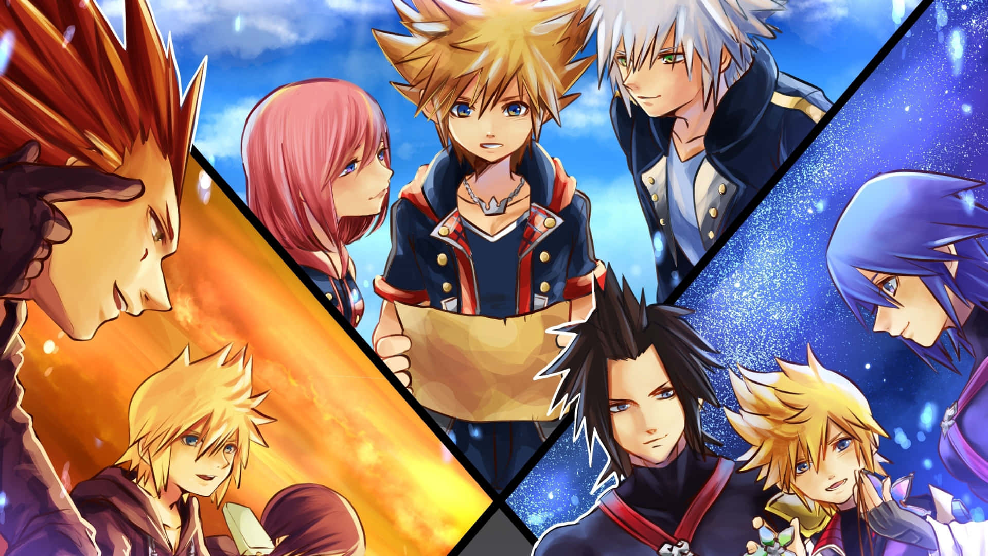 Rikuun Personaje Fundamental En La Aventura De Kingdom Hearts Fondo de pantalla