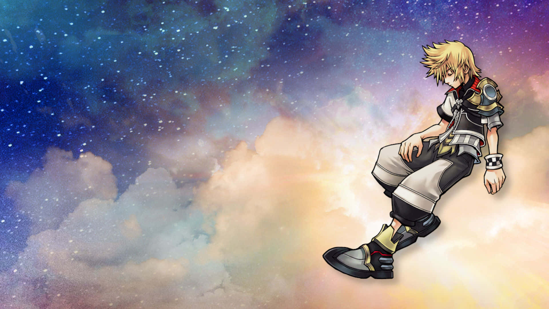 "A Grand Adventure Awaits with Roxas from Kingdom Hearts" Wallpaper