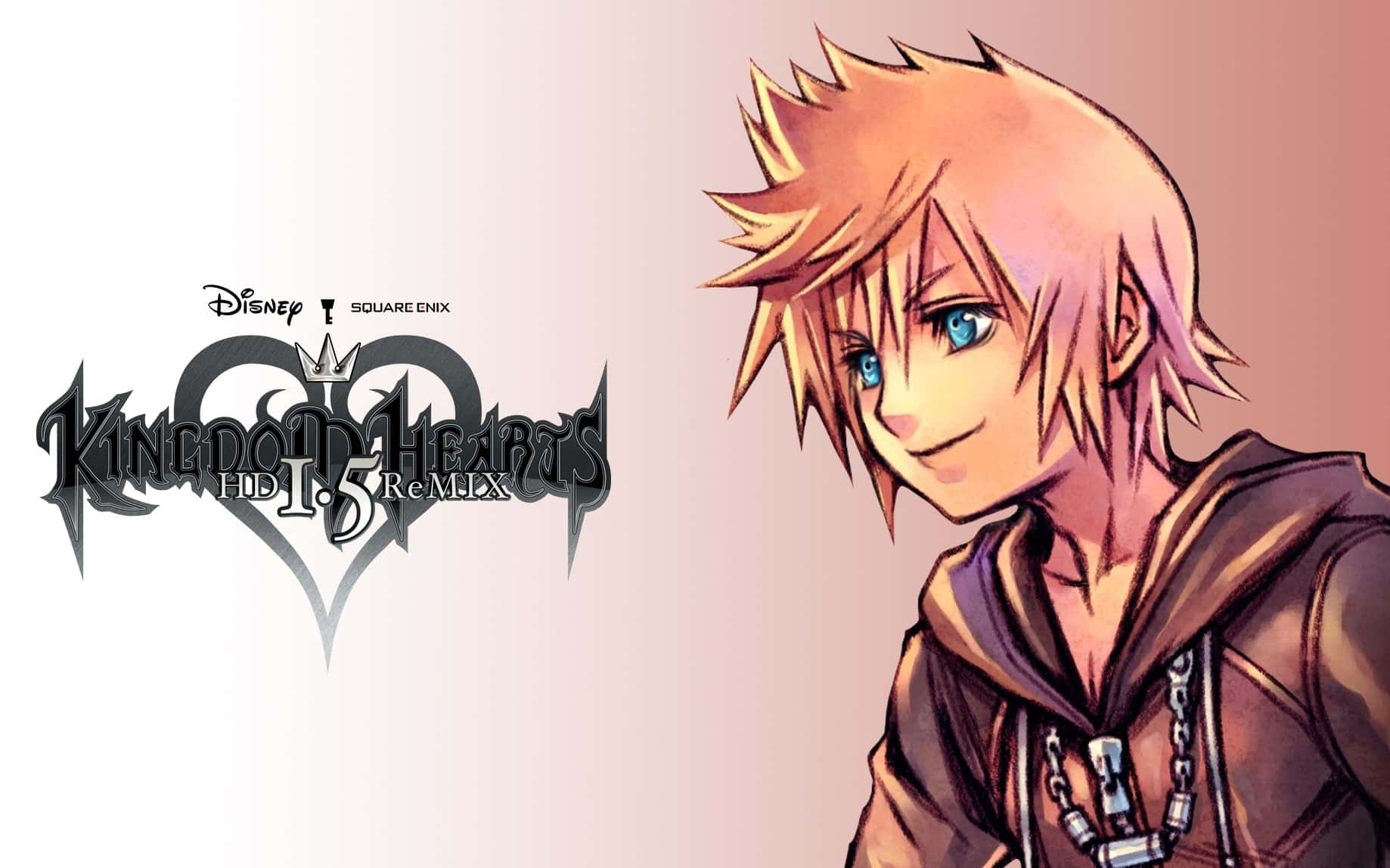 The popular Roxas from the Kingdom Hearts series Wallpaper