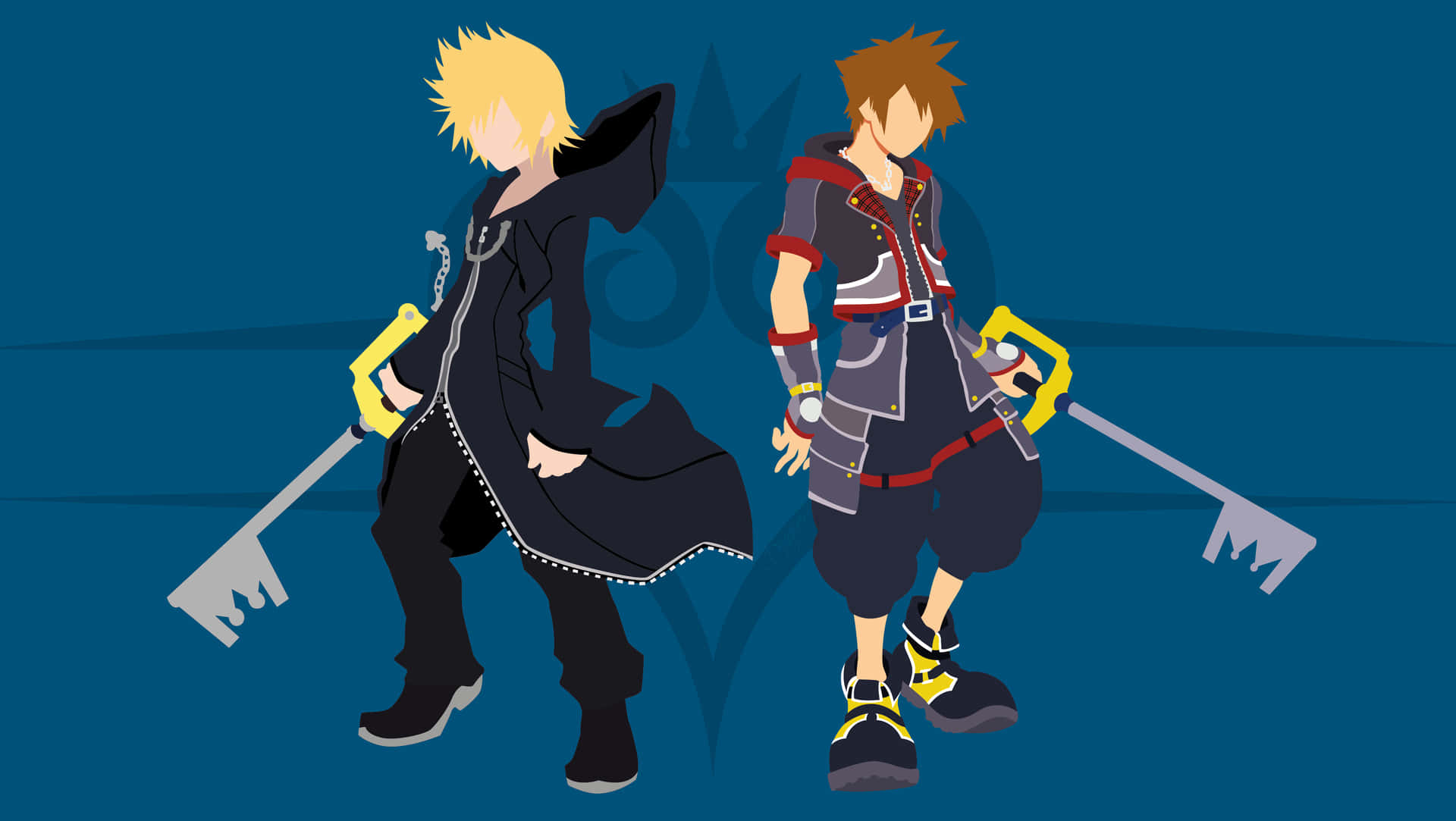 Roxas, from the beloved video game series, Kingdom Hearts Wallpaper