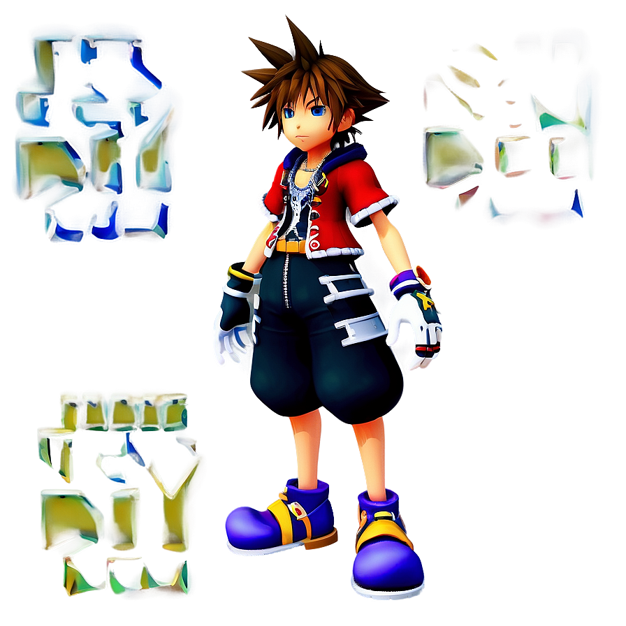 Kingdom Hearts Sora Png 06252024 PNG