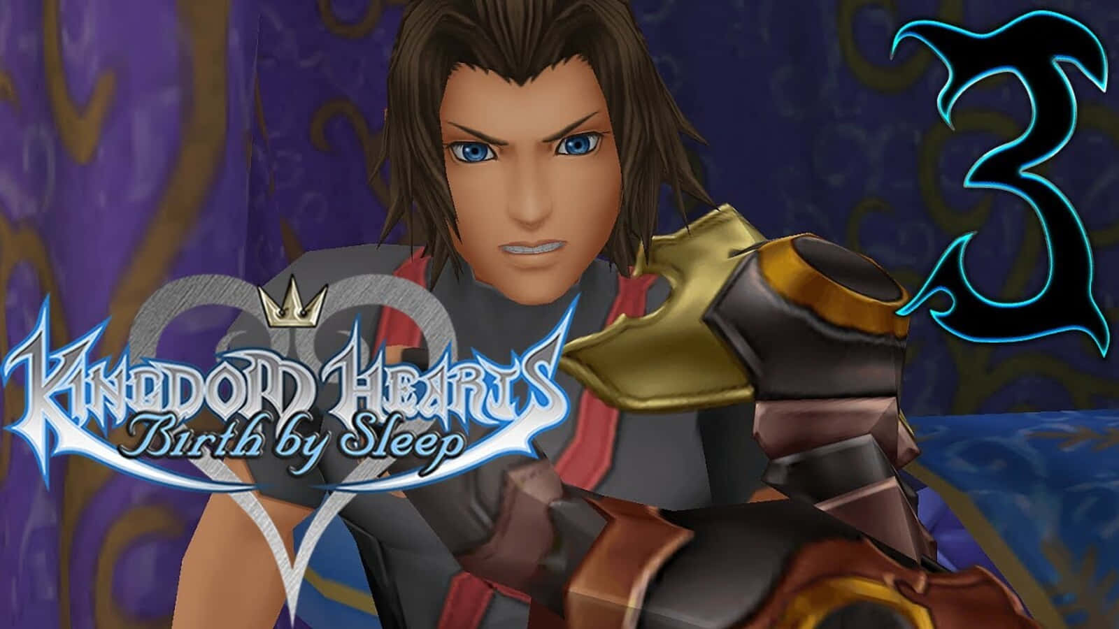 Terra,el Valiente Portador De La Llave Espada Elemental De La Tierra En Kingdom Hearts. Fondo de pantalla