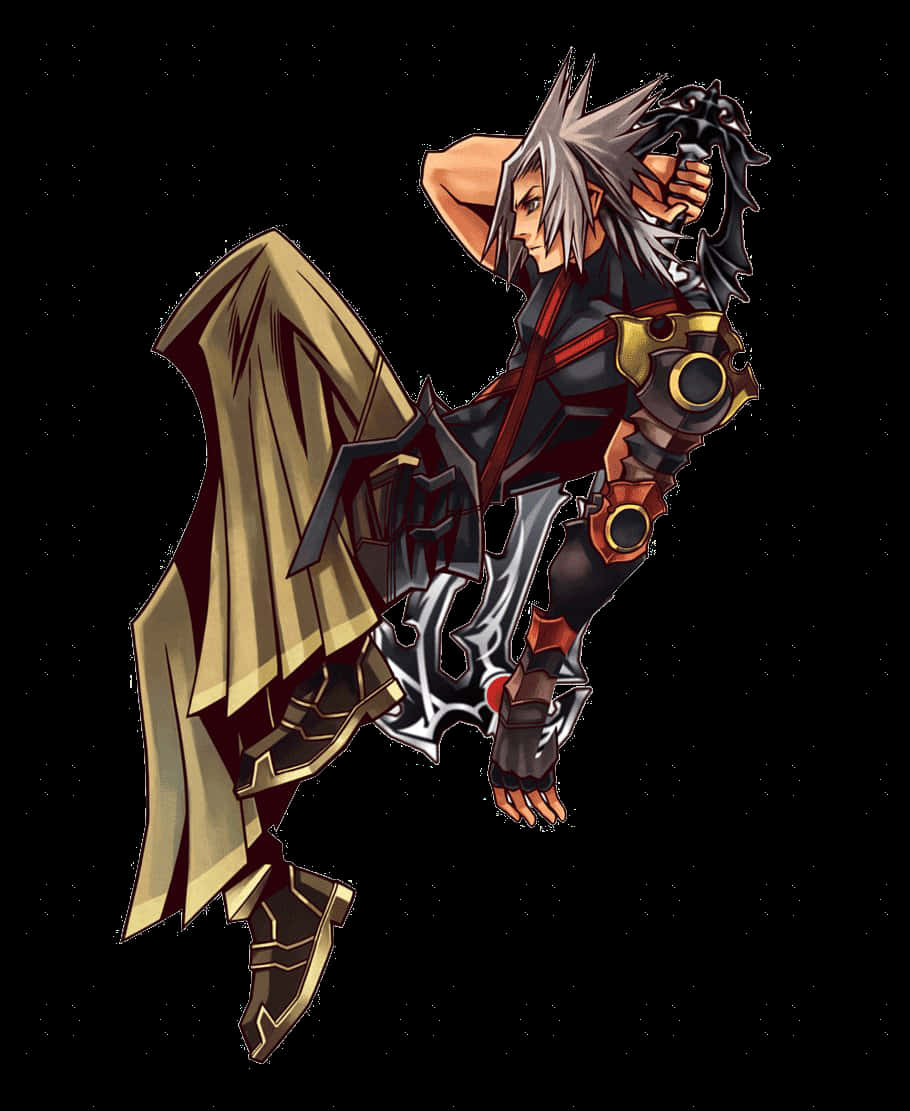 Terra, the master-keyblade wielder in Kingdom Hearts Wallpaper