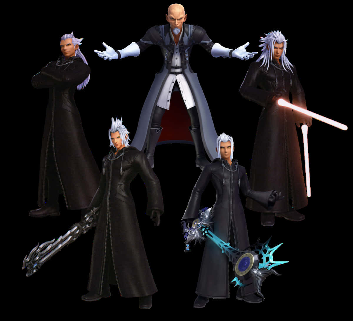 The villainous Master Xehanort in the mesmerizing Kingdom Hearts universe. Wallpaper