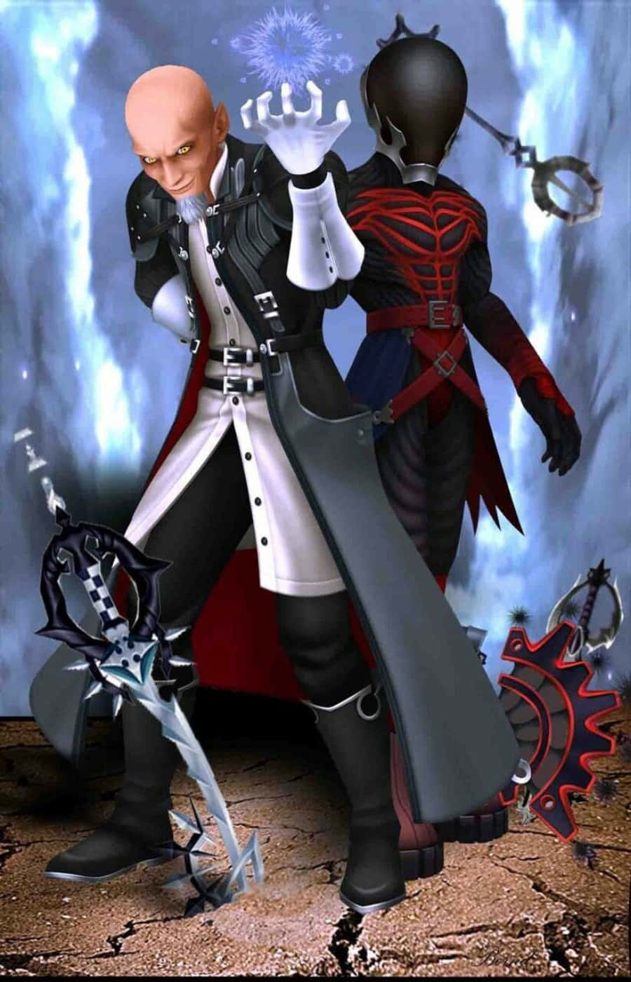 Caption: The Powerful Xehanort from Kingdom Hearts Wallpaper