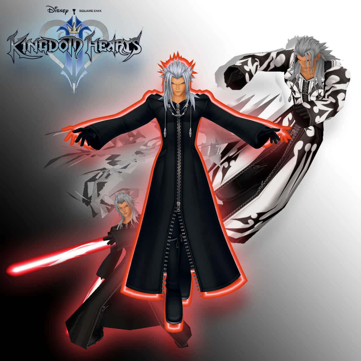 Xemnas, the enigmatic and powerful antagonist from Kingdom Hearts Wallpaper