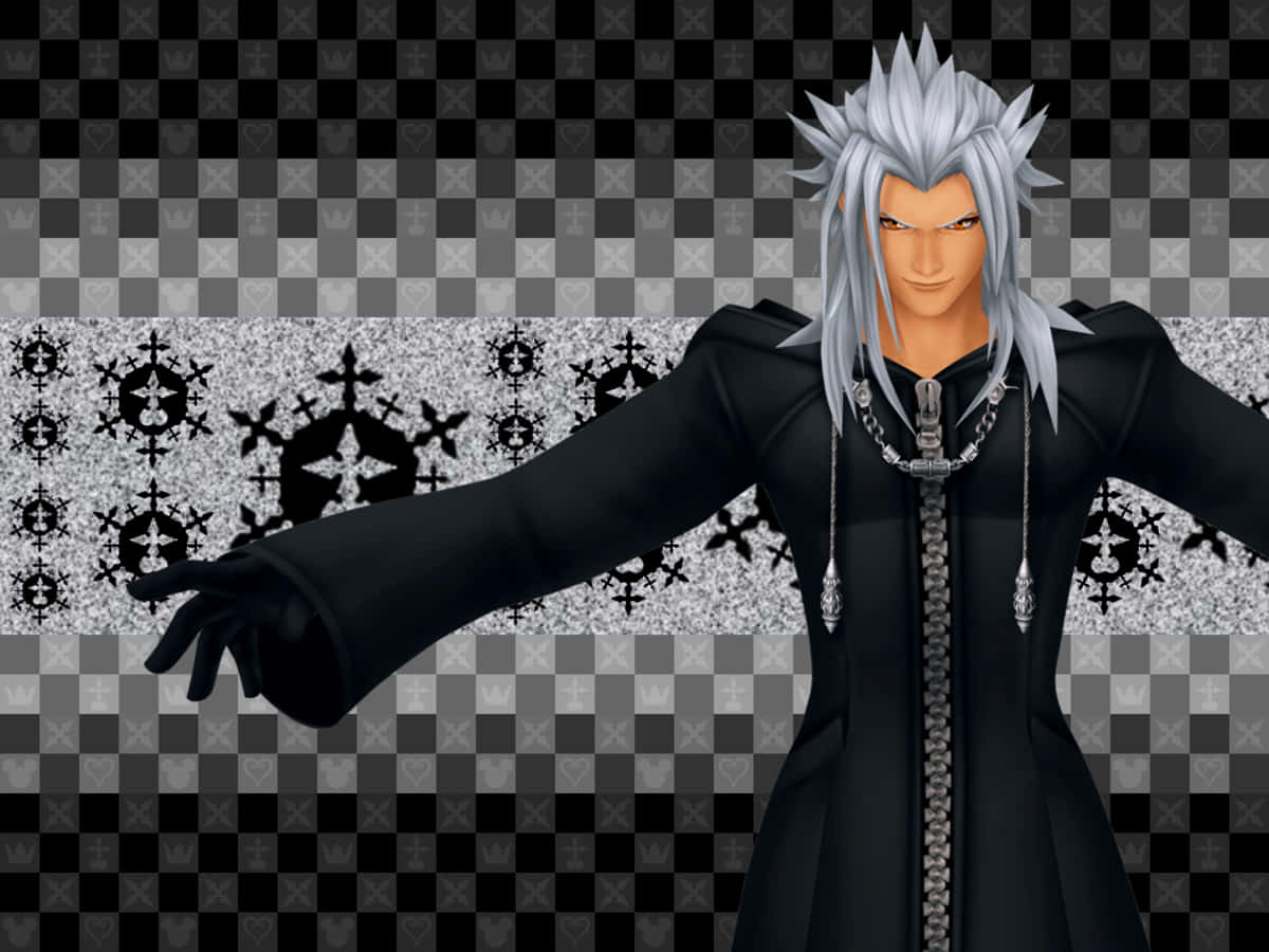 Xemnas - The Enigmatic Antagonist of Kingdom Hearts Wallpaper