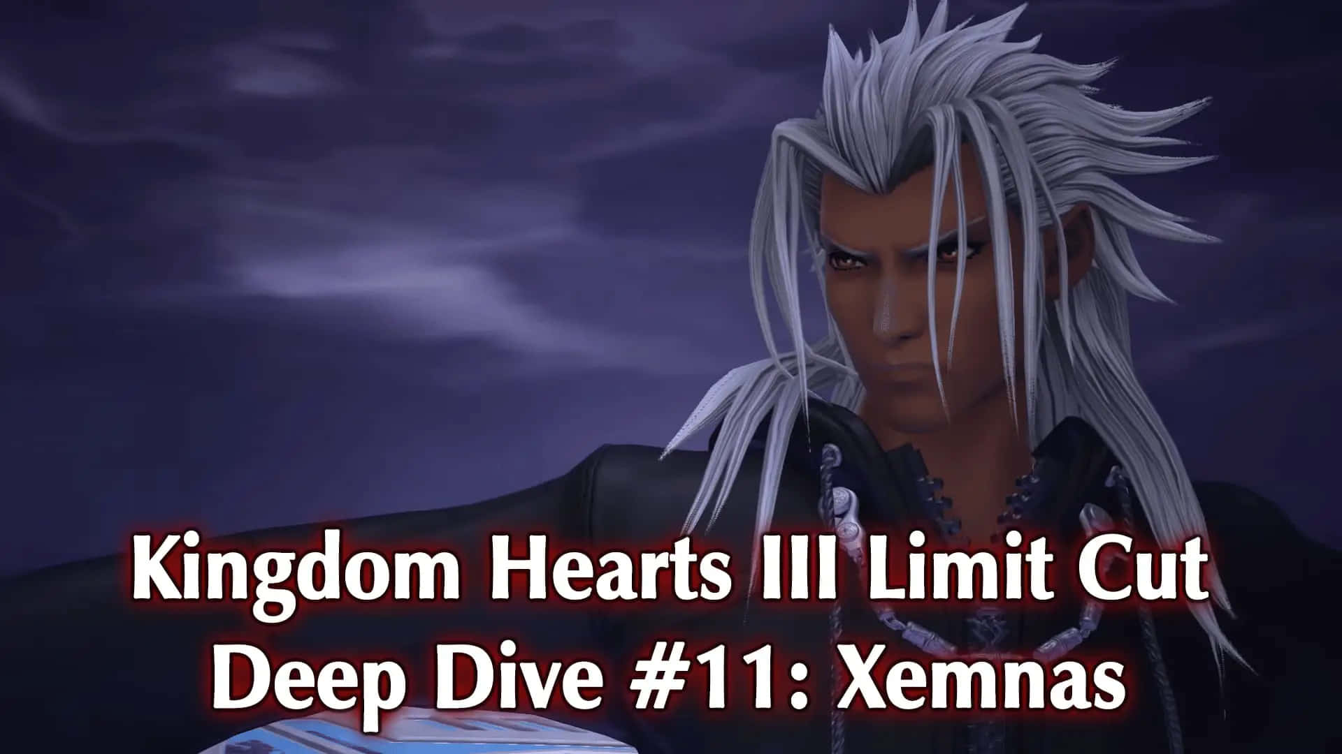 Majestic Xemnas, The Superior of the In-Between, in Kingdom Hearts Wallpaper