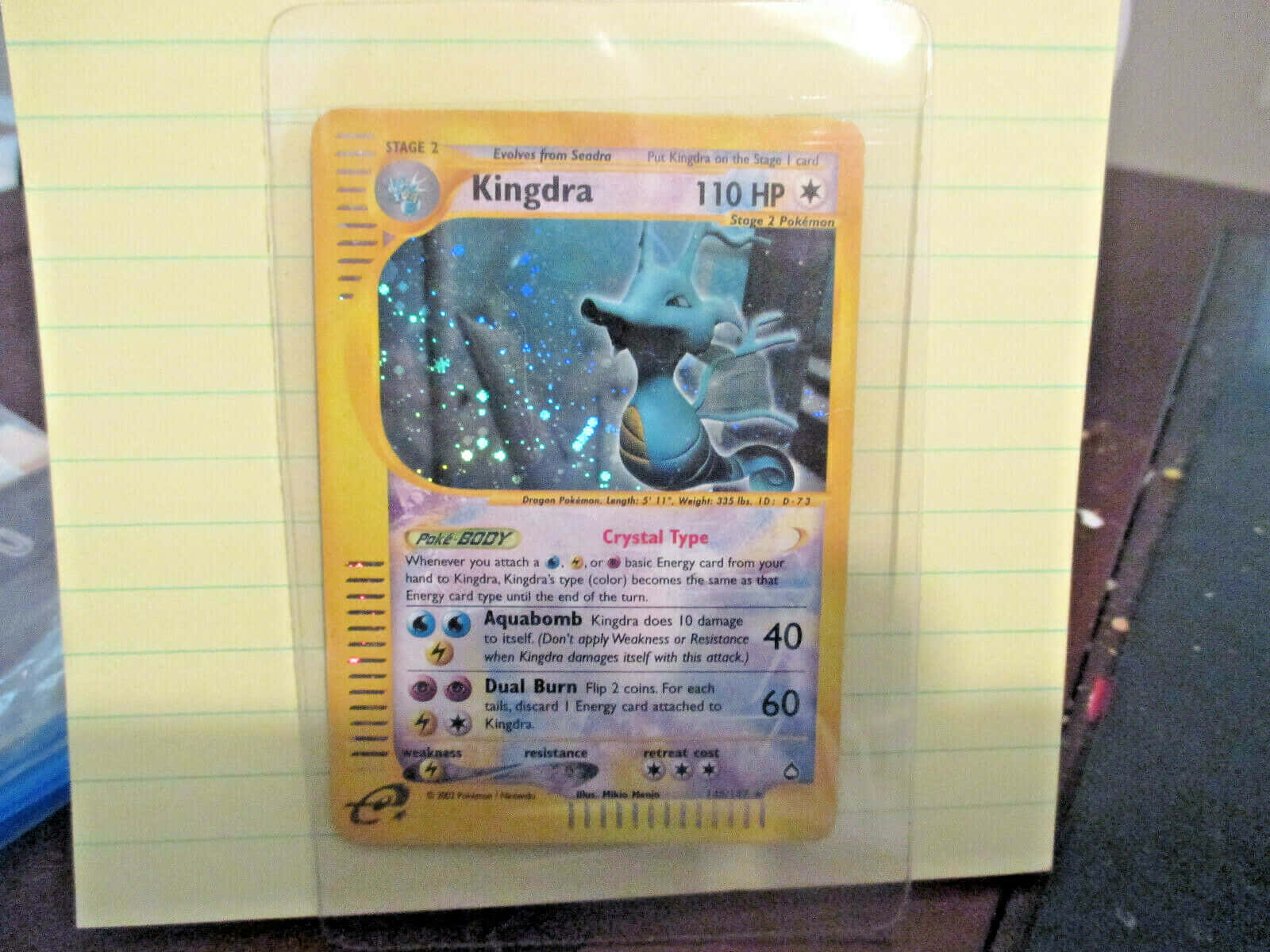 Kingdra - The Dragon Pokemon In Action Wallpaper