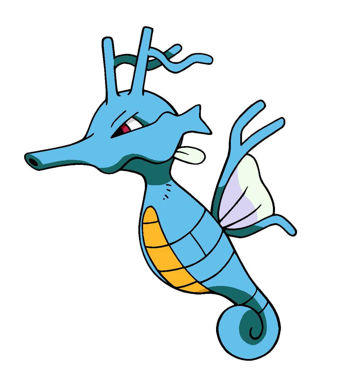 Kingdra, The Majestic Water Dragon Pokémon Wallpaper