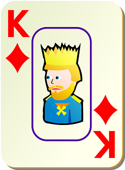 Kingof Diamonds Playing Card PNG
