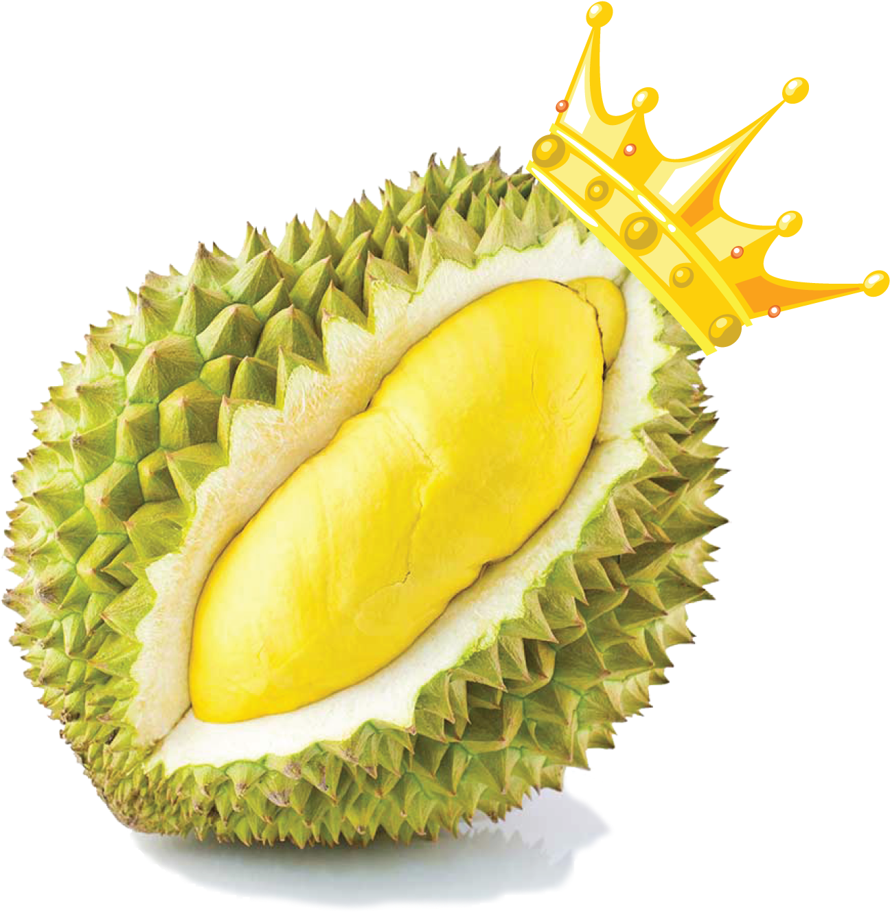 Kingof Fruits Durian Crowned PNG