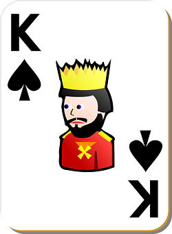 Kingof Spades Playing Card PNG