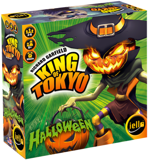 Kingof Tokyo Halloween Edition Board Game PNG