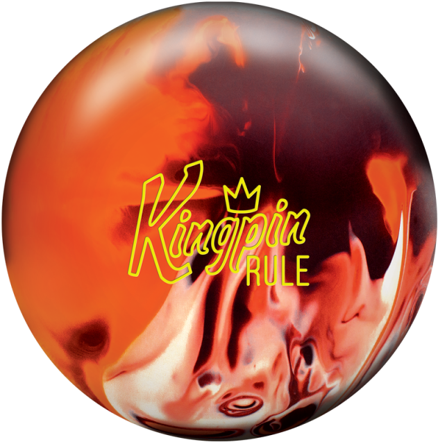 Kingpin Rule Bowling Ball PNG