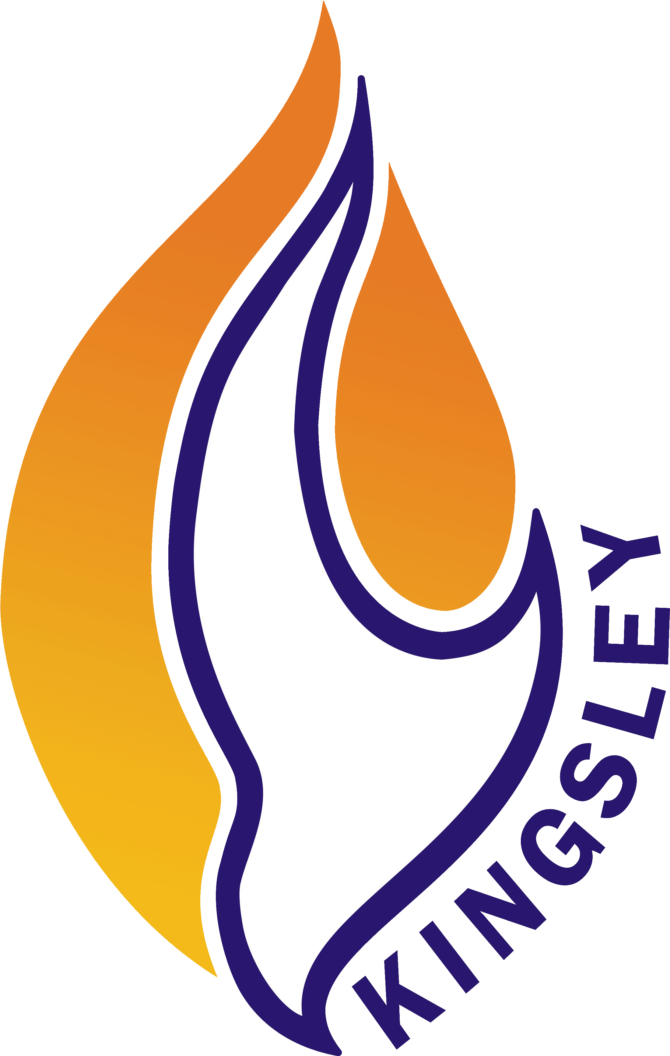 Kingsley Flame Logo PNG