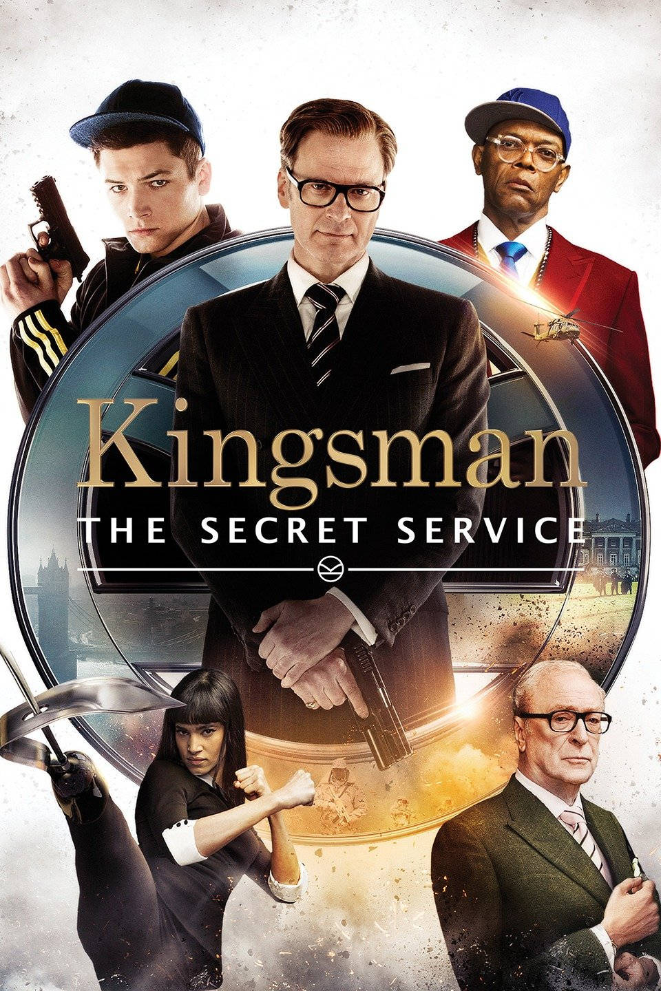 Posterdo Filme Kingsman: Serviço Secreto. Papel de Parede