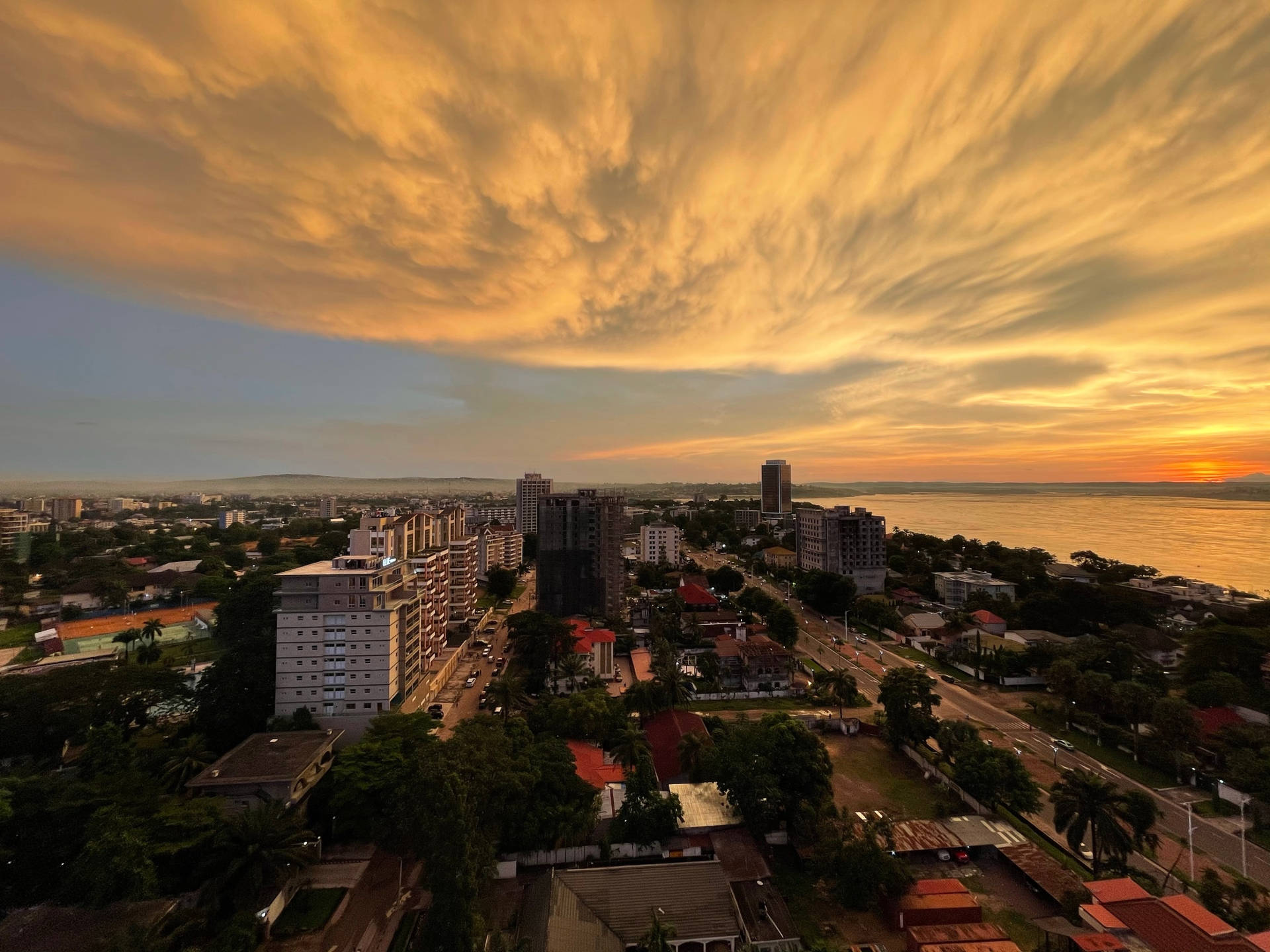 Kinshasa Sunset View