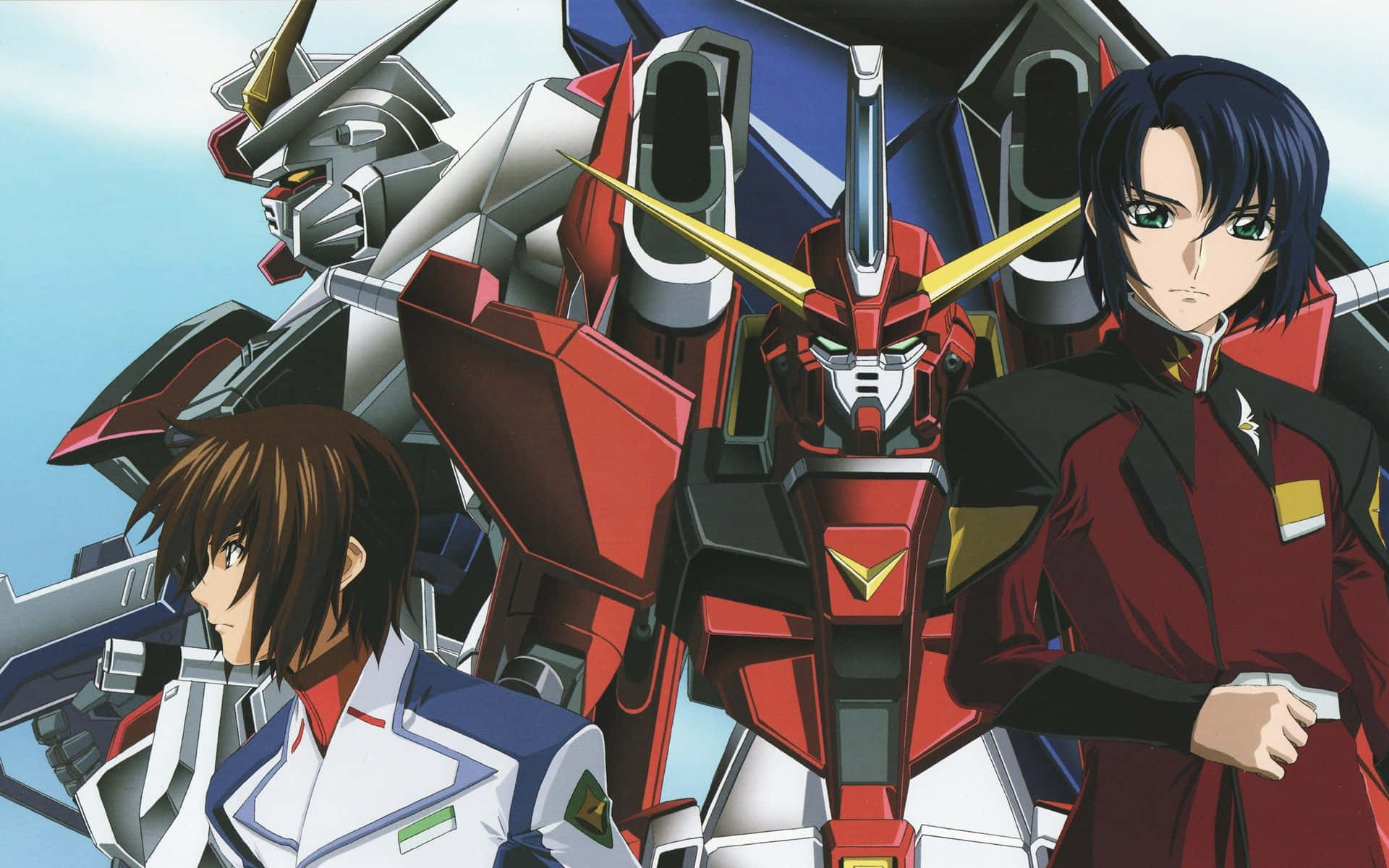 Kira Yamato, Gundam Seed's Protagonist In Battle Wallpaper