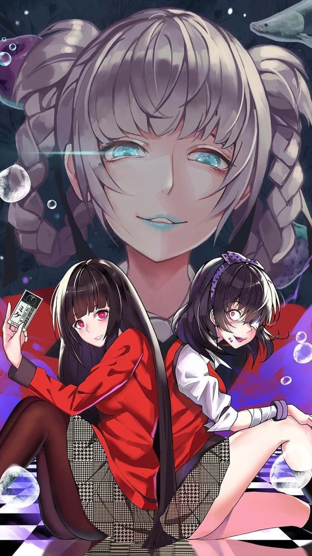 Kirari Momobami, The Enigmatic Student Council President From Kakegurui Wallpaper