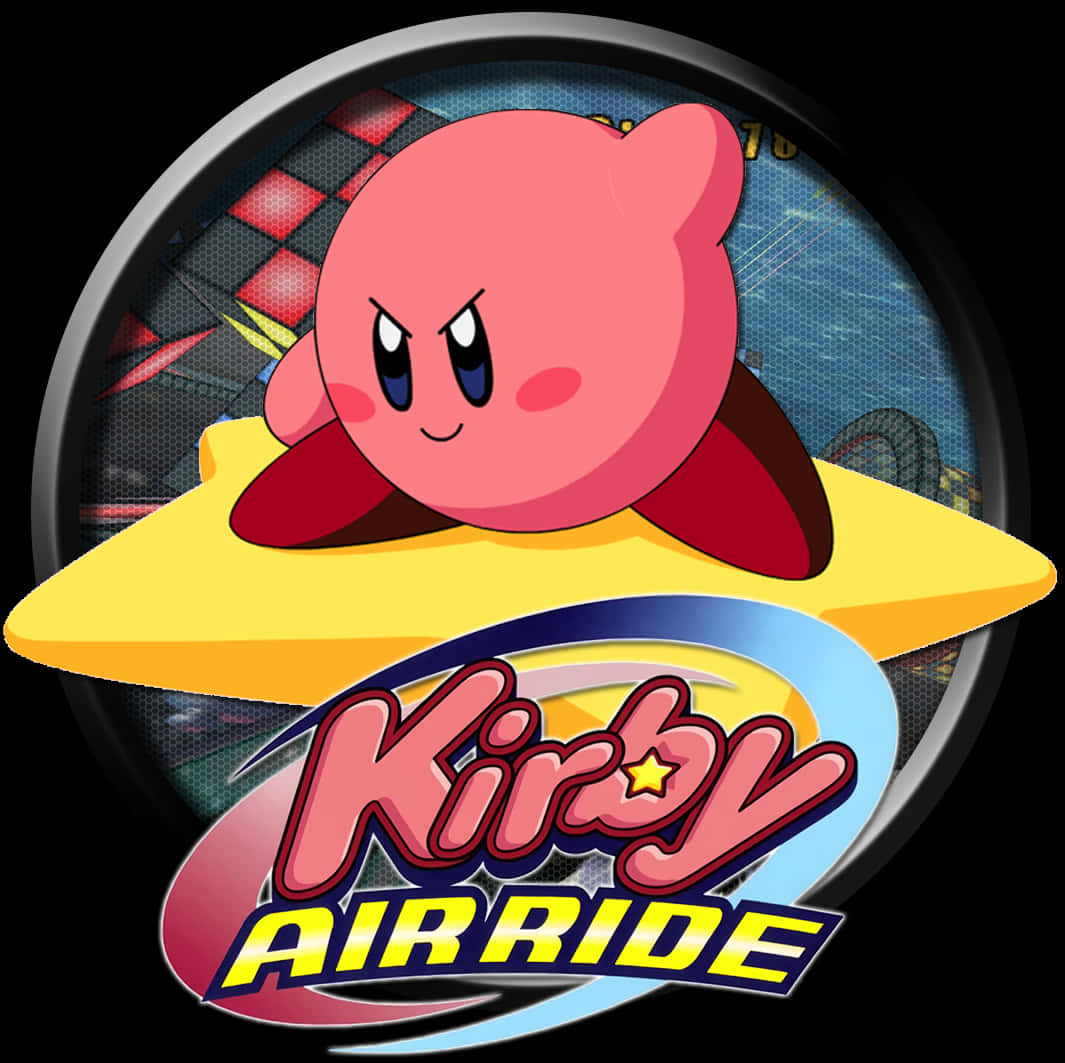 Kirby Air Ride Game Art PNG
