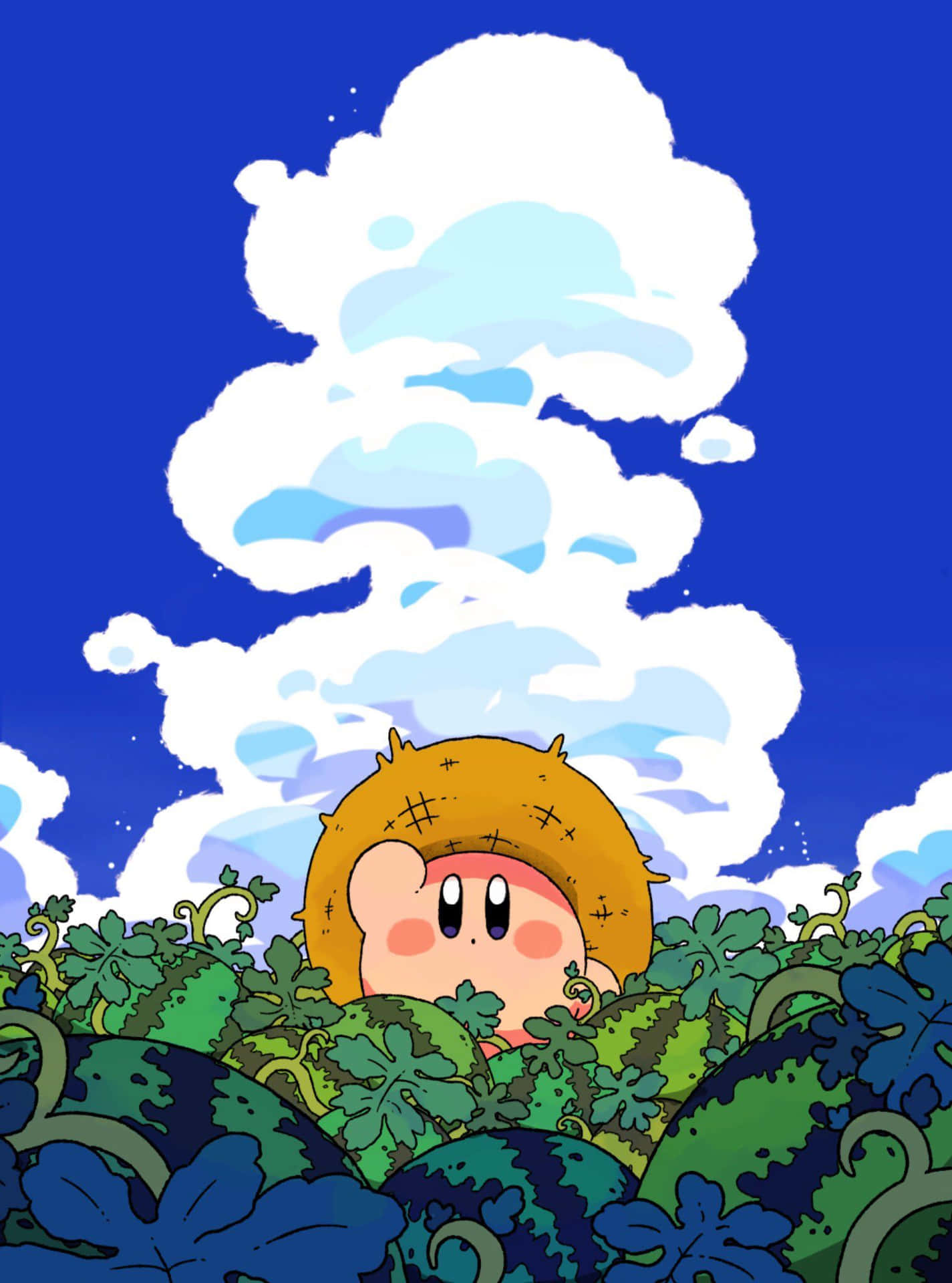 Kirby_ Among_the_ Clouds Wallpaper