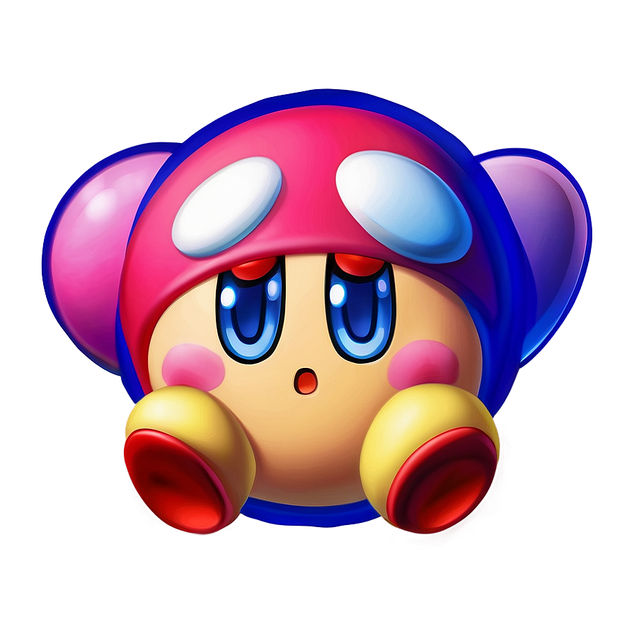 Download Kirby Blue Png High-res Download 05232024 | Wallpapers.com