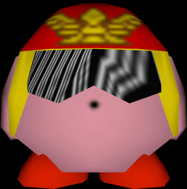 Kirby Blurred Background PNG