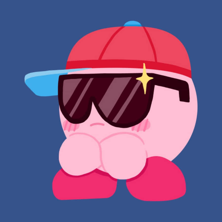 Kirby på sin mission for at finde de Regnbue Stjerner!