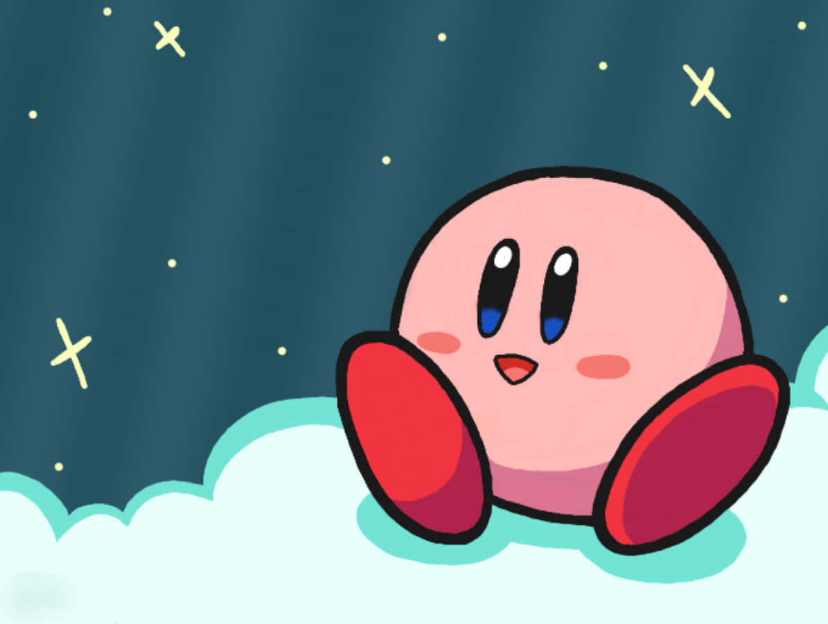 "The heroic Kirby, ready for new adventures!"