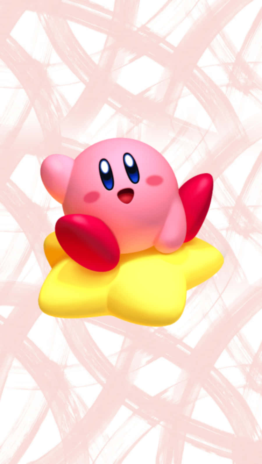 Look at this adorable Kirby character!