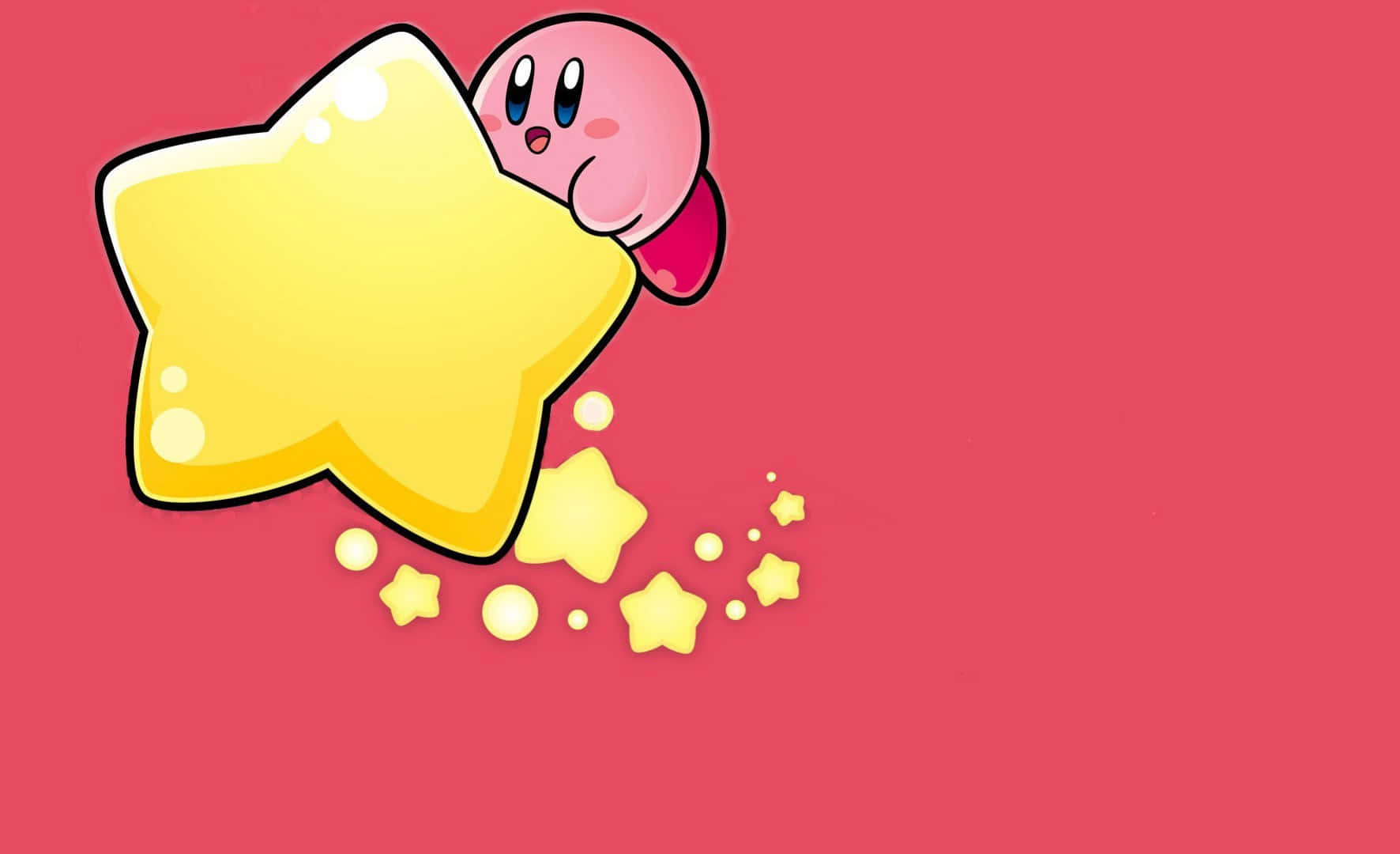 Denbedårande Kirby, Redo För Ett Roligt Äventyr!