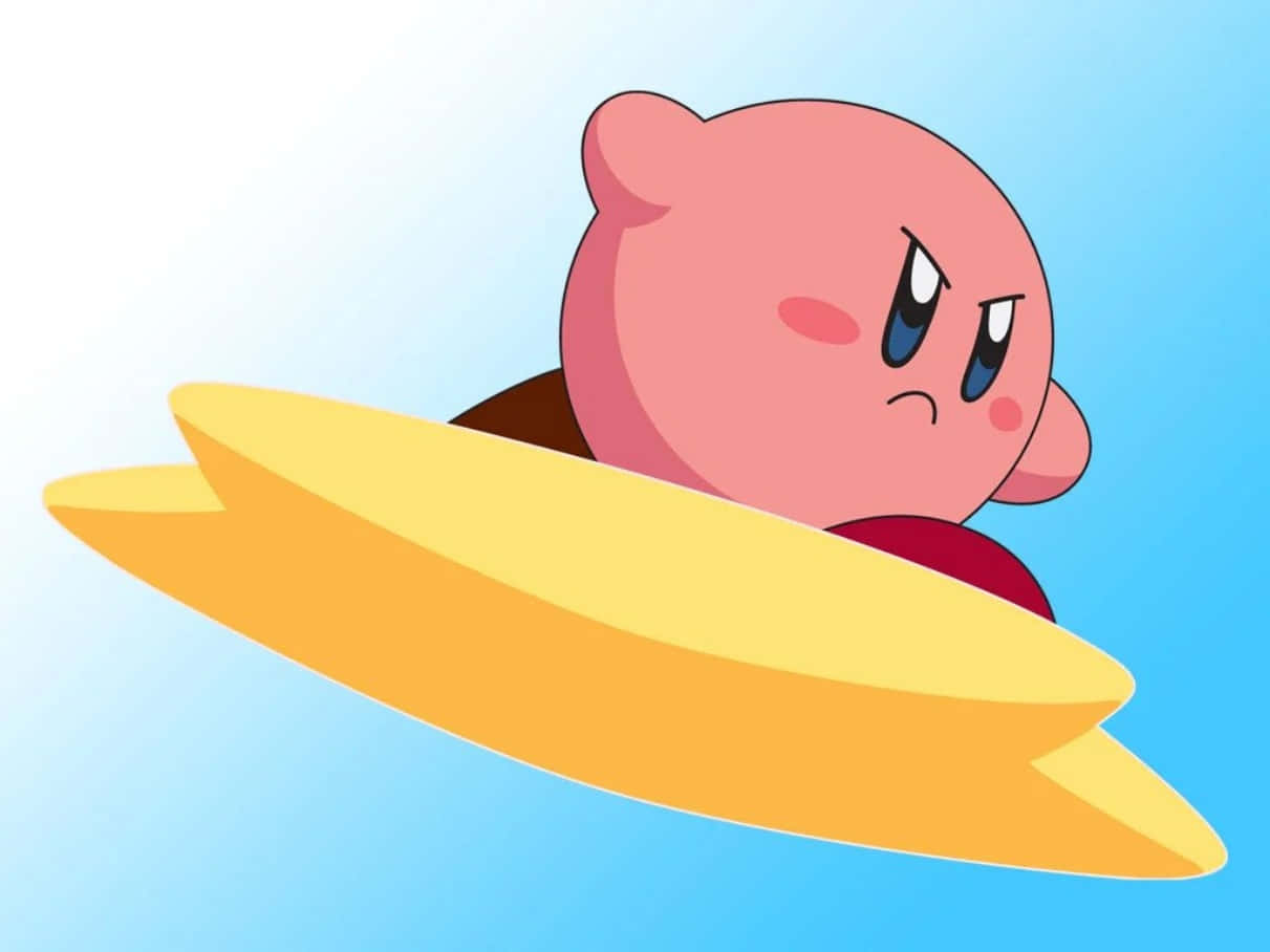 "Cute and colorful, Kirby is ready for an adventure!"