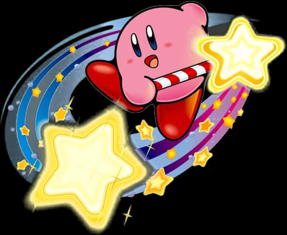 Download Kirby Star Ride | Wallpapers.com