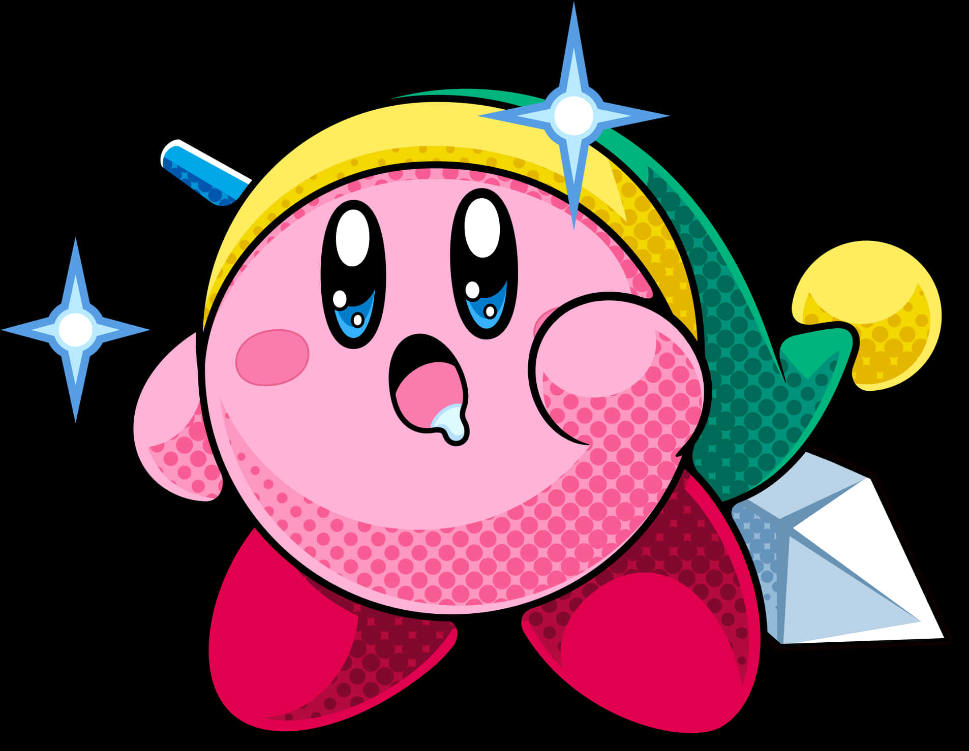 Kirby Star Warrior PNG
