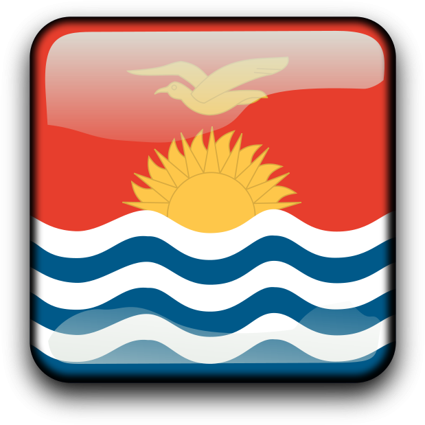 Kiribati Flag Graphic Representation PNG