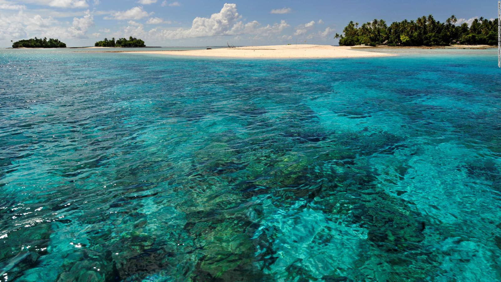 Kiribatiunberührter Ozean Wallpaper