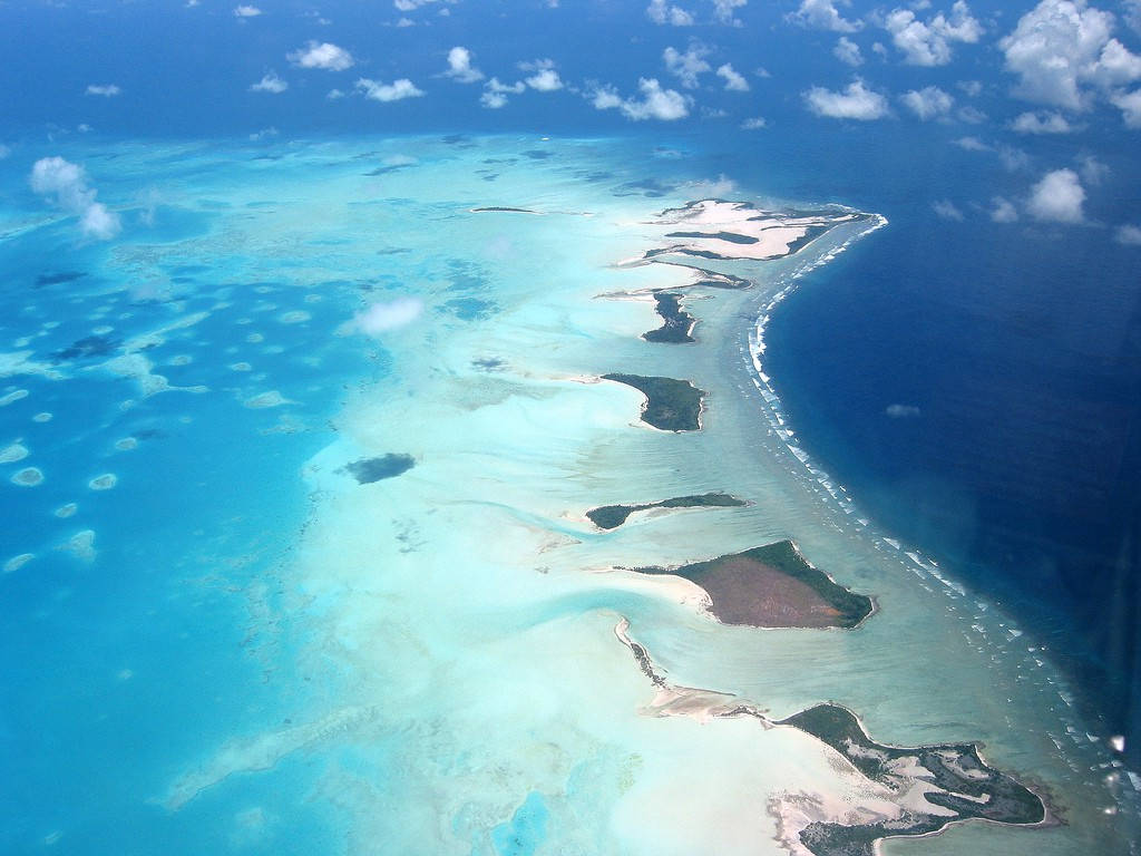 Horizonte De South Tarawa, Kiribati Fondo de pantalla