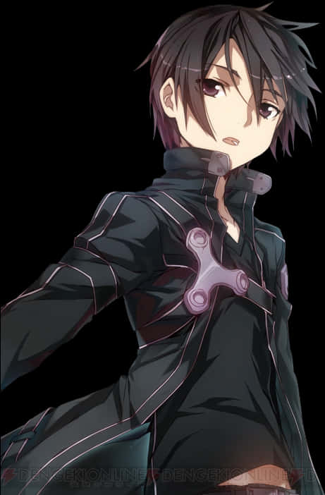 Kirito Sword Art Online Character PNG