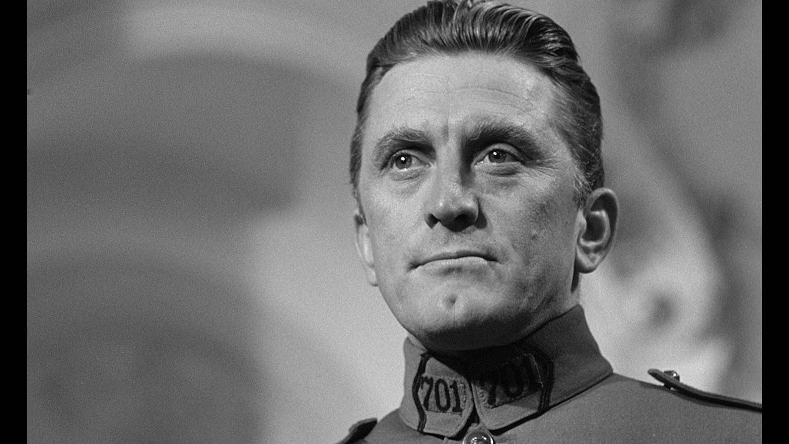 Kirk Douglas Playing Colonel Dax Background