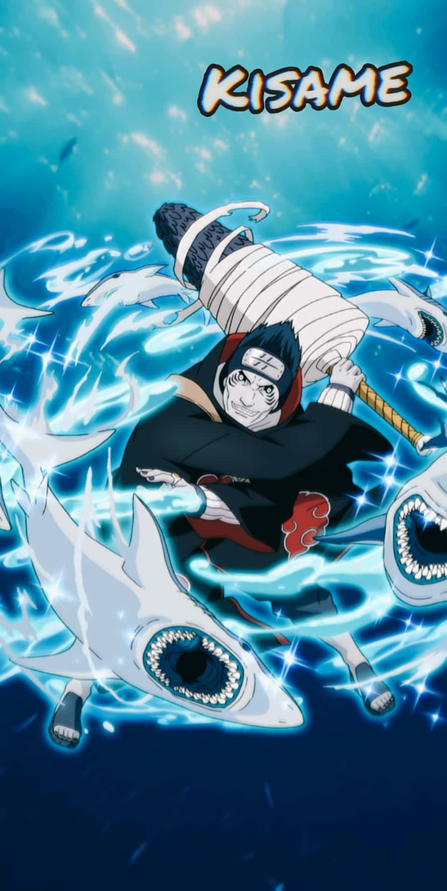 The dastardly force of Kisame Wallpaper