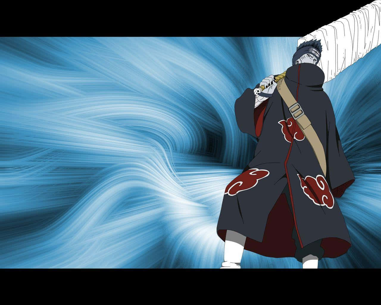 Kisameen Mäktig Akatsuki Ninja. Wallpaper
