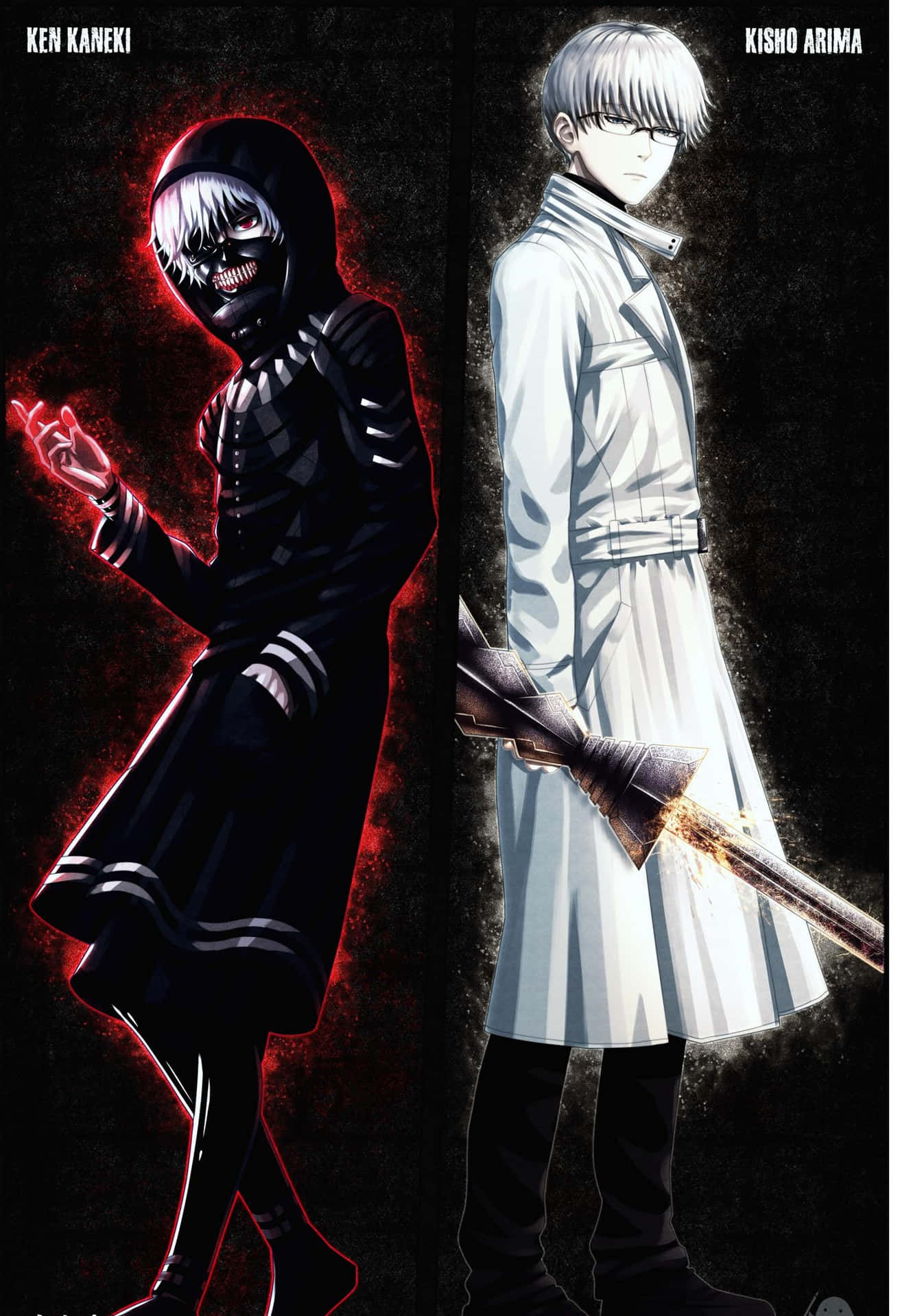 Kishou Arima - The White Reaper of Tokyo Ghoul Wallpaper