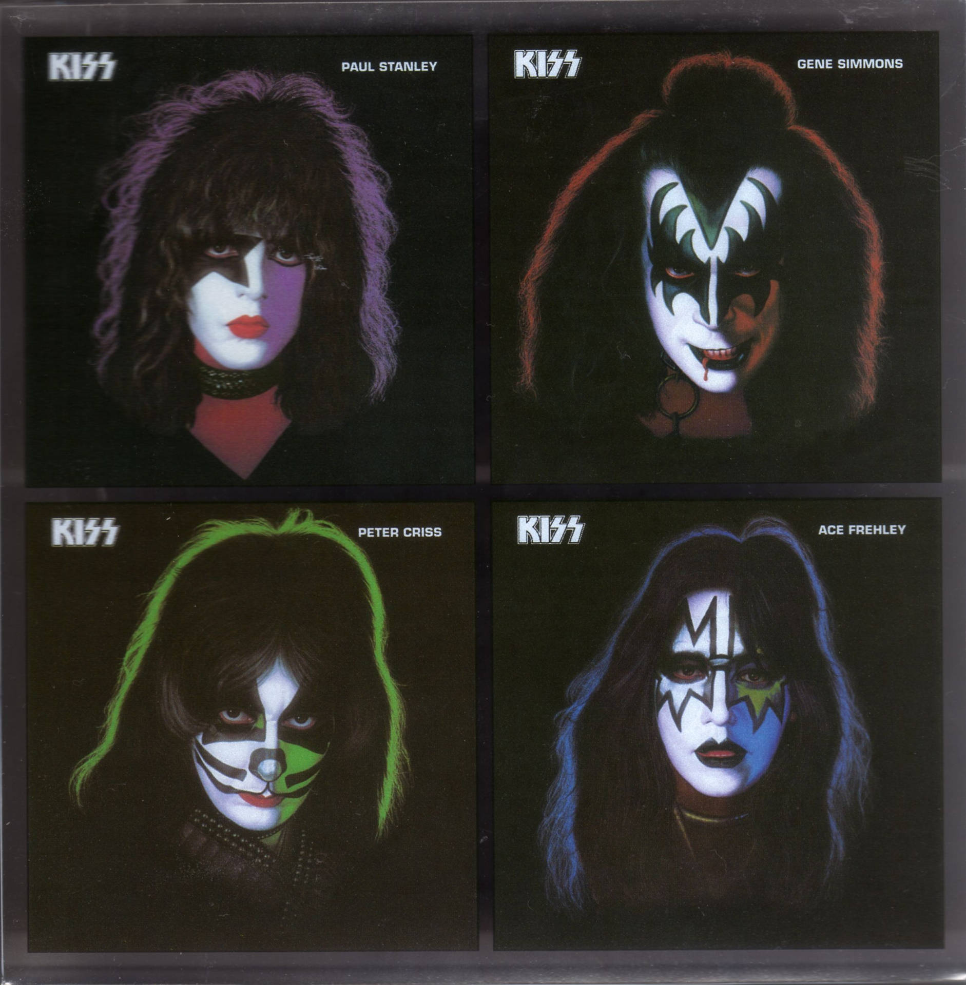 Kiss Band Four Members Wallpaper