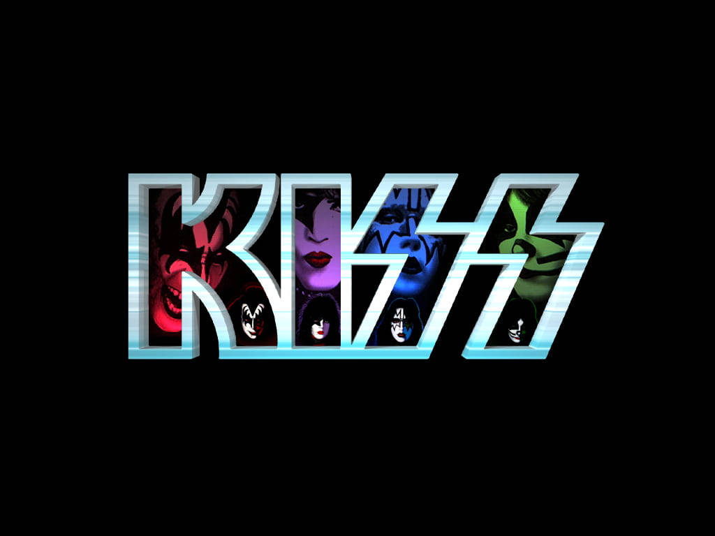 Kissband Logo (german): Kiss Band Logo Wallpaper