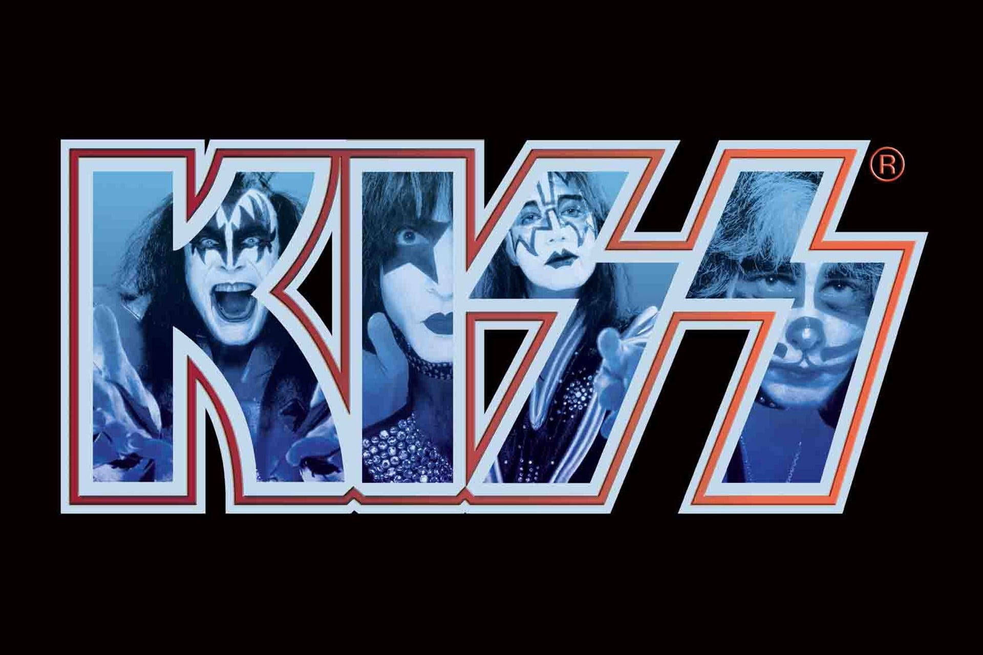 Logotipoda Banda Kiss. Papel de Parede