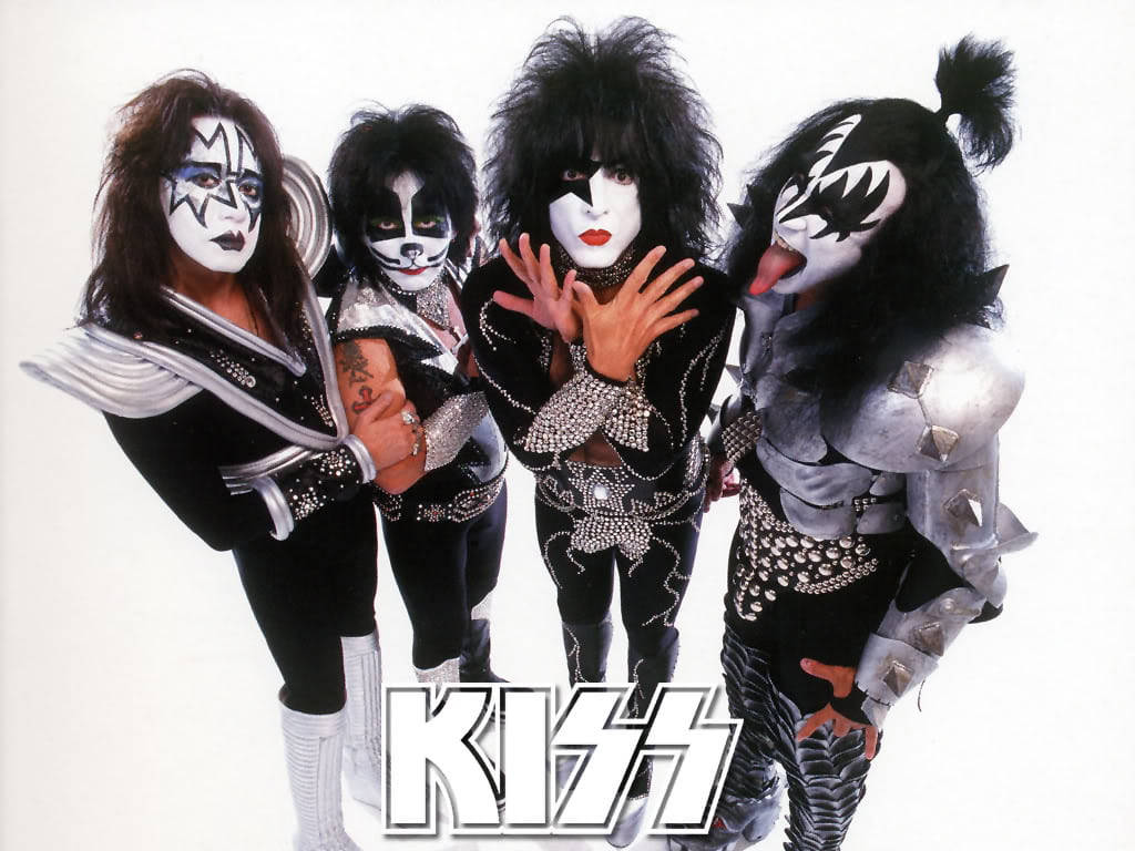 Kiss Band 1024 X 768 Wallpaper