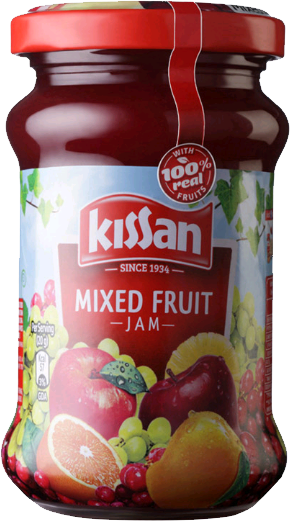 Kissan Mixed Fruit Jam Product Image PNG